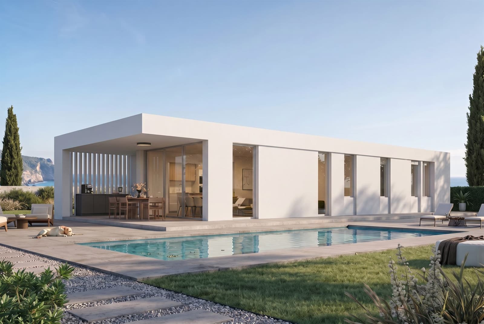 Casa BuildLovers configurada, vista exterior