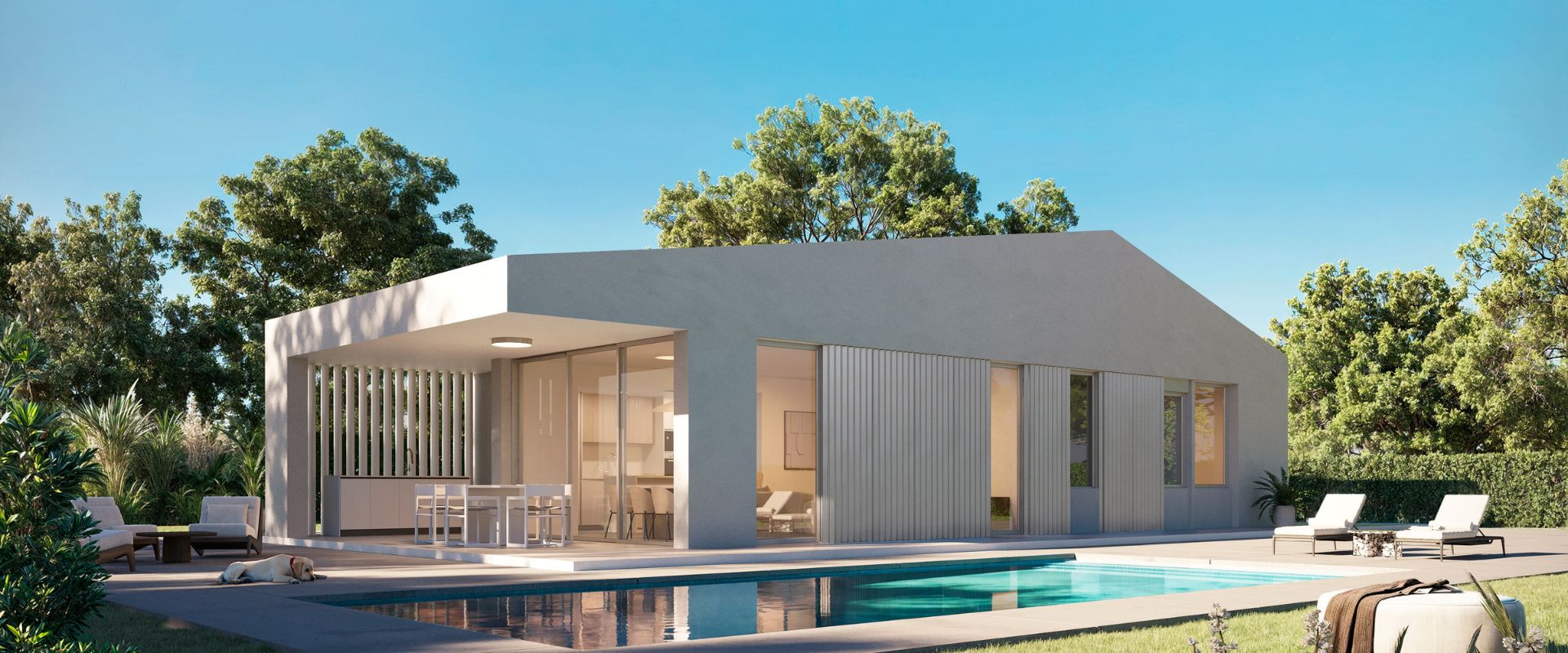 Casa moderna. Construye tu casa de en Buildlovers