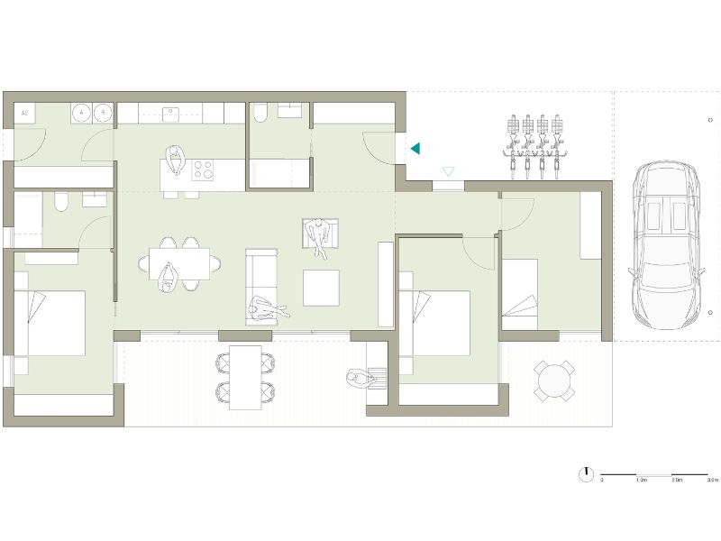 Plano casa prefabrica de Buildlovers